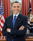 portrait Barack Obama