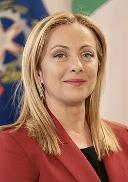 portrait Giorgia Meloni loading =