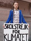 portrait Greta Thunberg